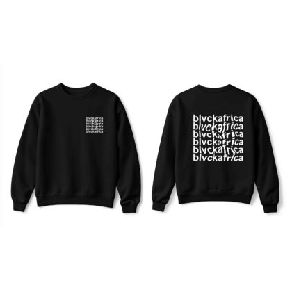 Black Wavy Sweater