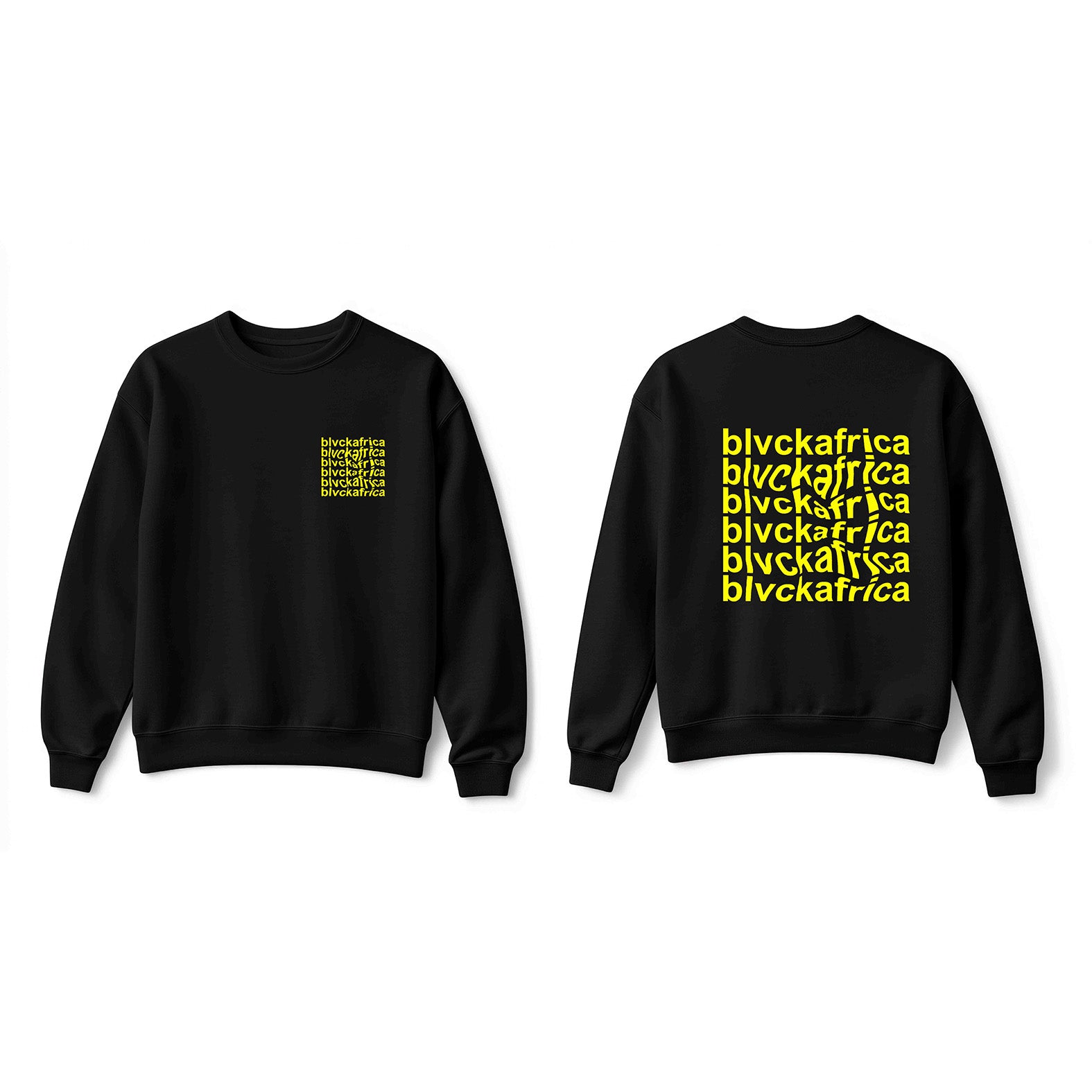 Black Wavy Sweater - Image 2