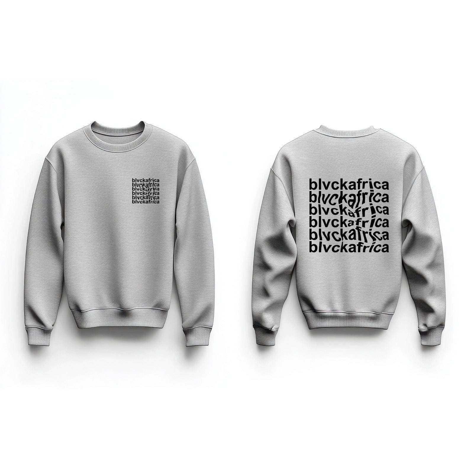 Grey Wavy Sweater