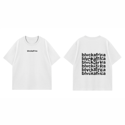 Minimal Wavy Tee - White