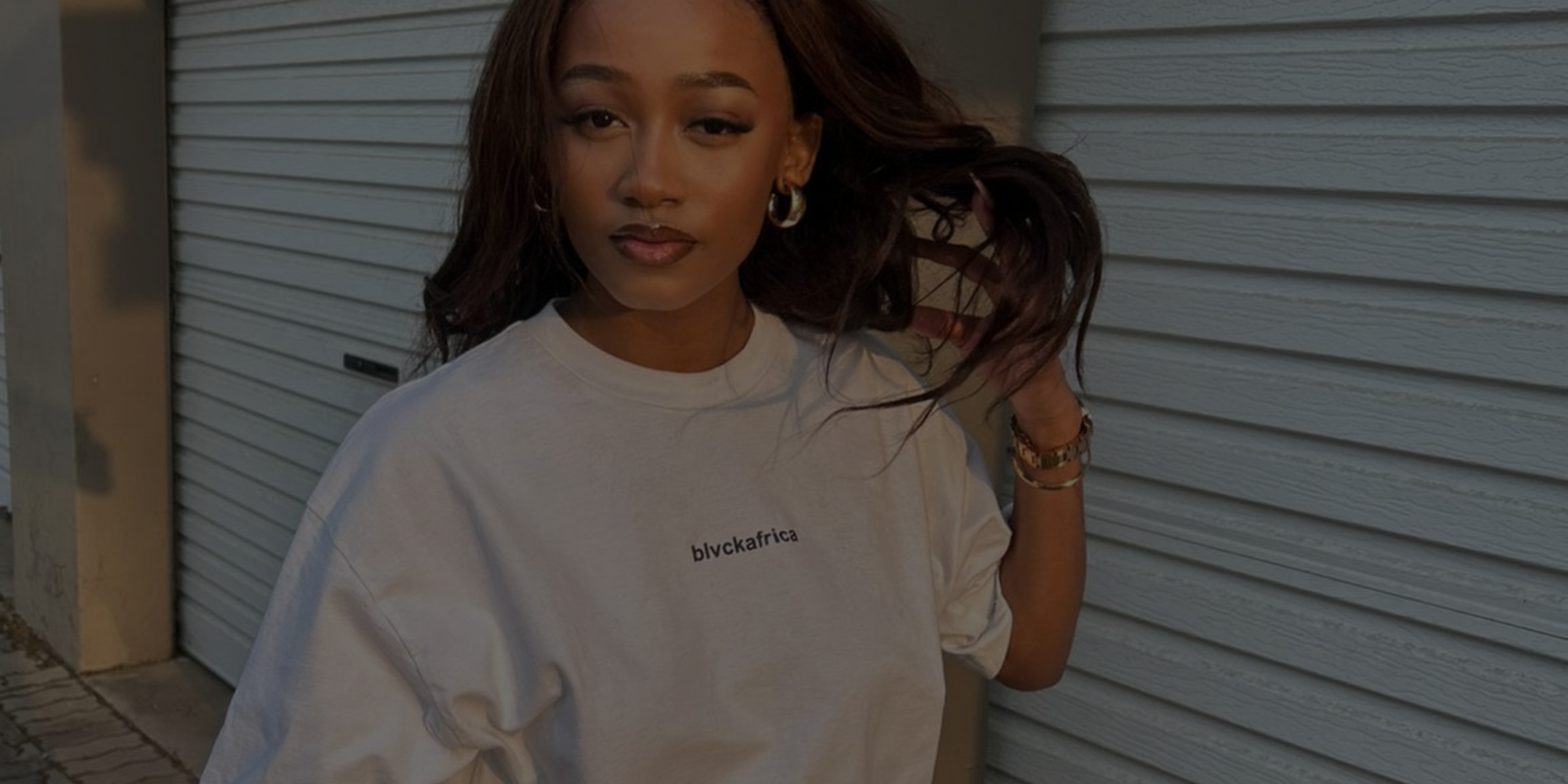 Blvck Africa editorial streetwear portrait